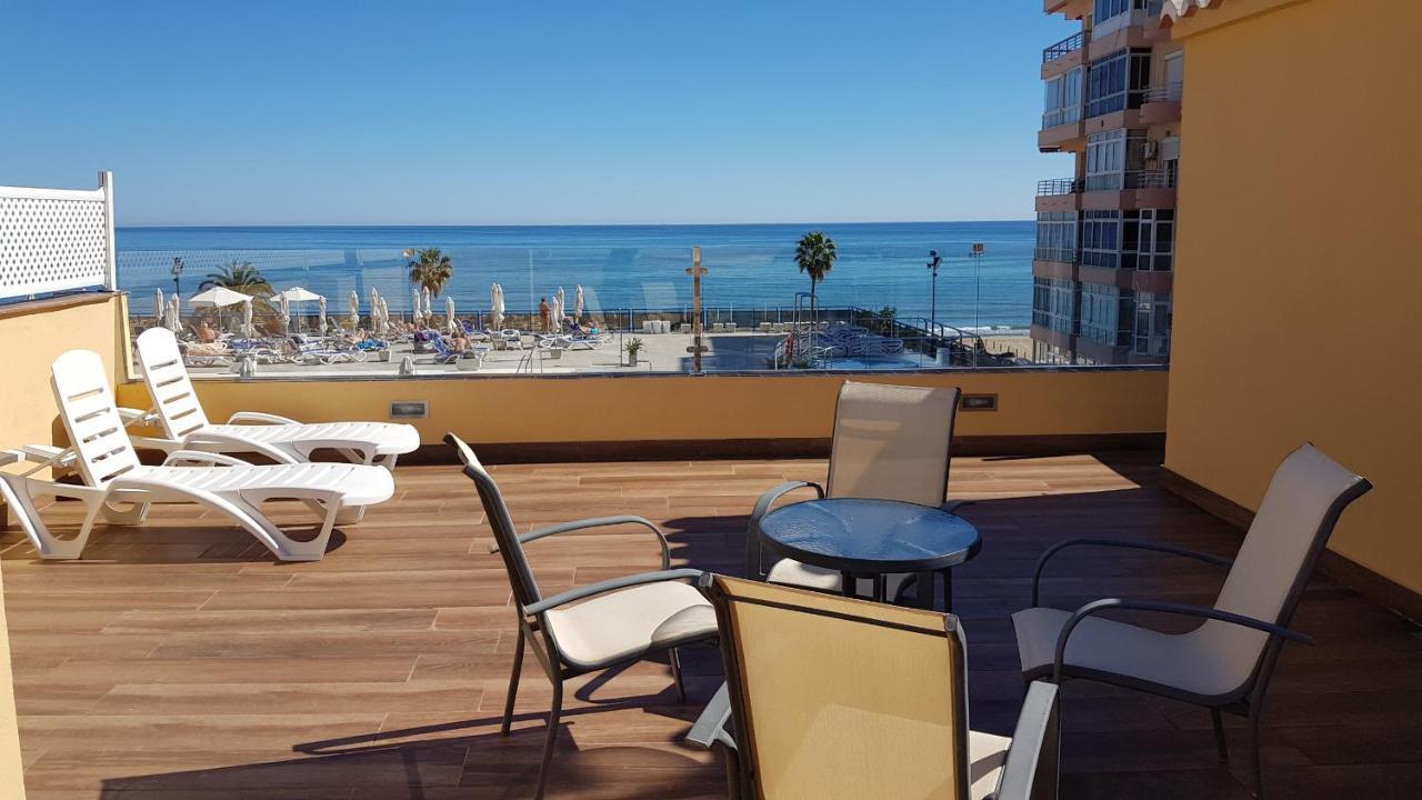 Penthouse Sea Views + Private Solarium Apartment Fuengirola Ngoại thất bức ảnh